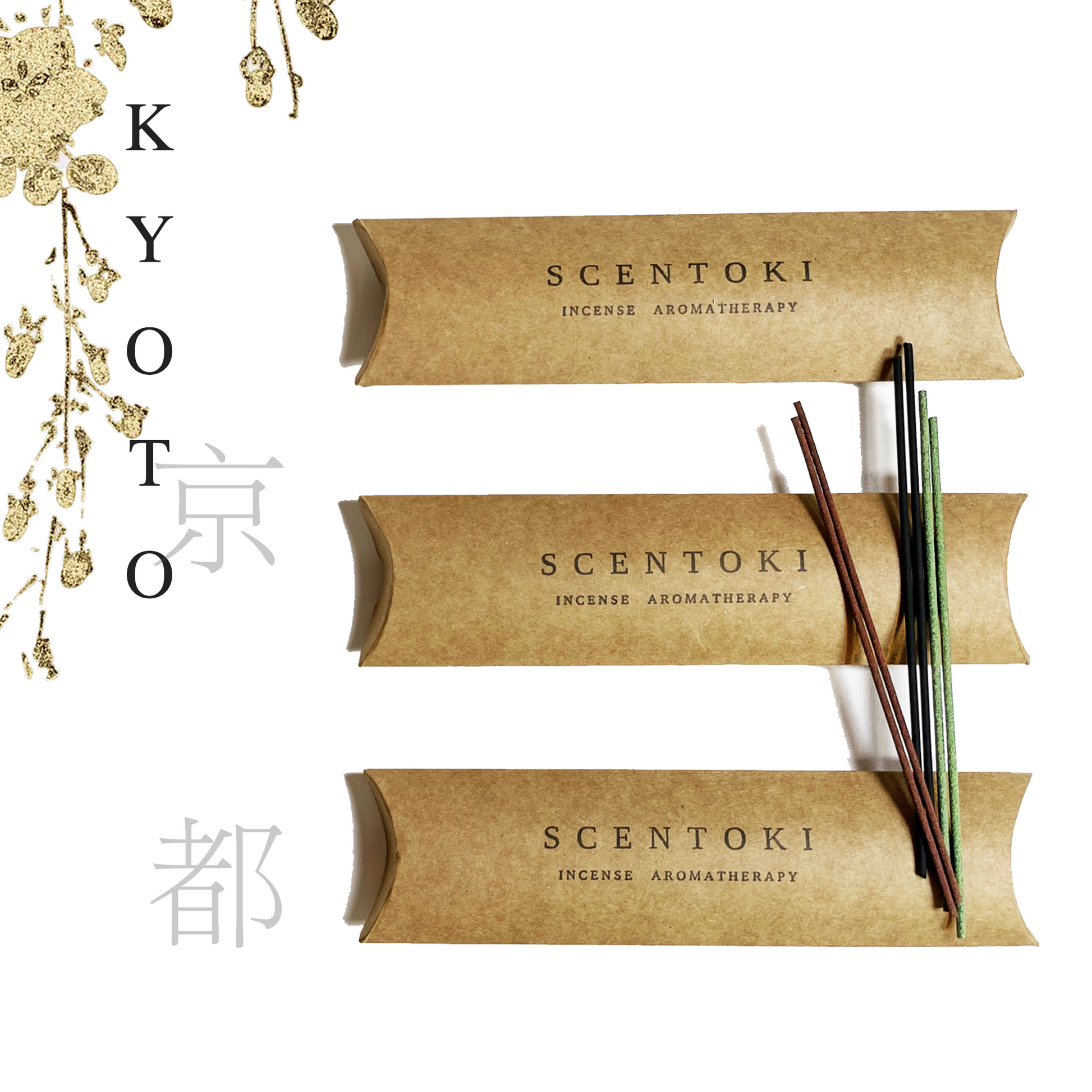 Kyoto Premium Matcha and Sakura - Calm, Relax and Manifest – Scentoki